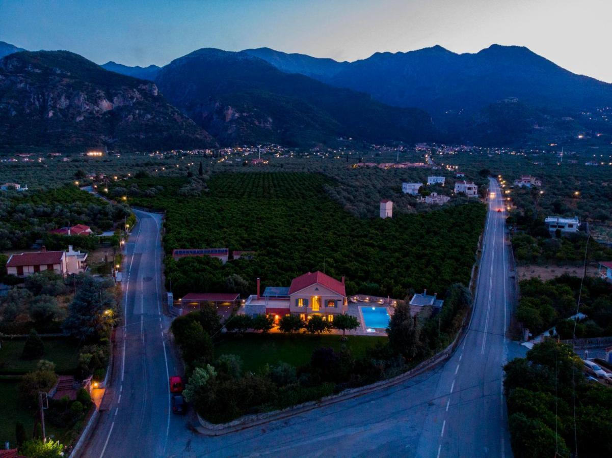 Villa Rodoula In Mystras Sparta Exteriör bild
